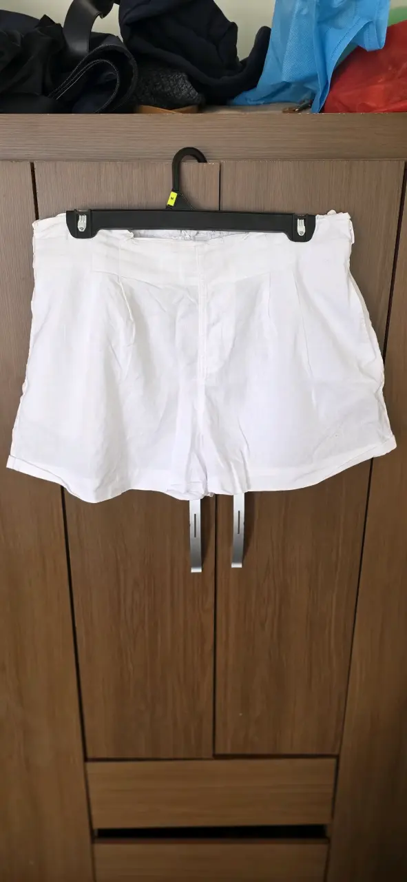 Shorts blancos de lino Umbrale para mujer - 1