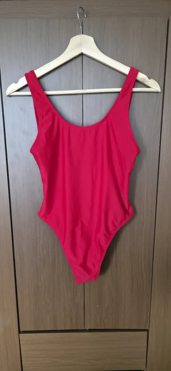 Traje de baño rojo para mujer - 1