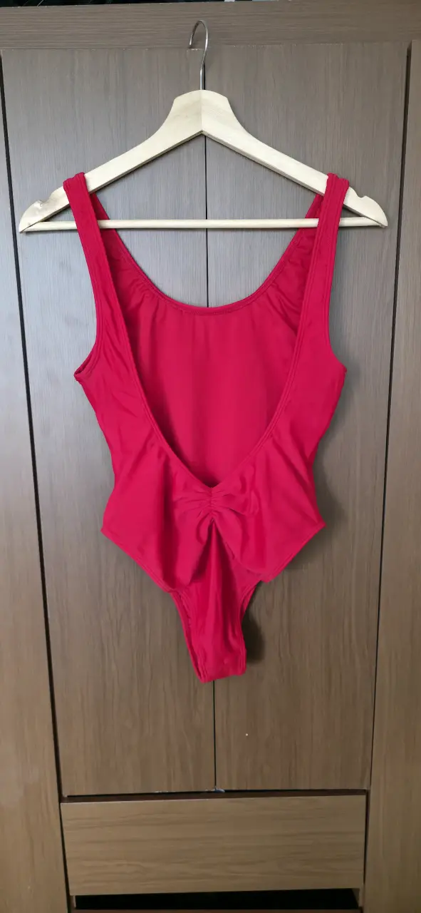Traje de baño rojo para mujer - 3