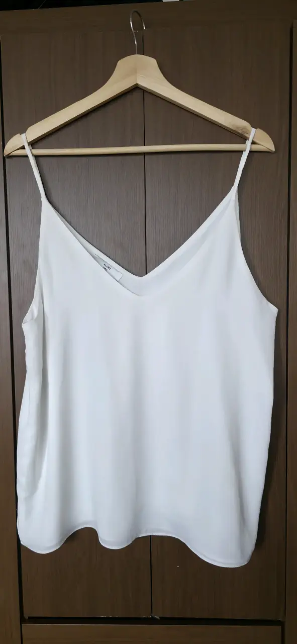 Blusa sin mangas blanca Alaniz - 1