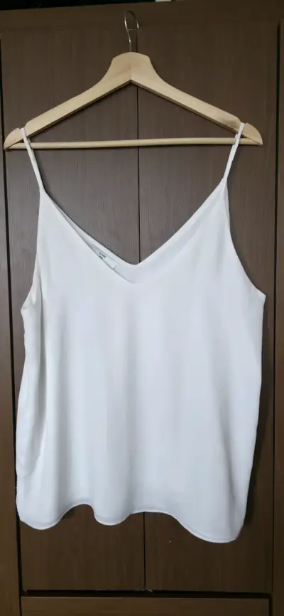 Blusa sin mangas blanca Alaniz - miniatura 1