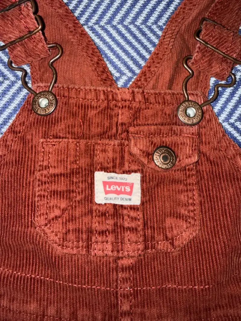 Jardinera para niño Levi's color terracota - 3