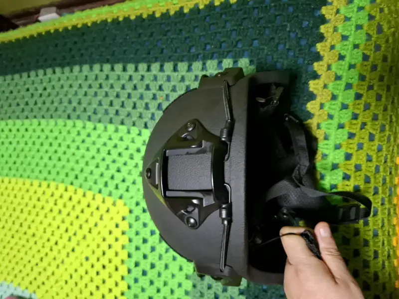 Casco táctico de protección negro (antibalas) - 4