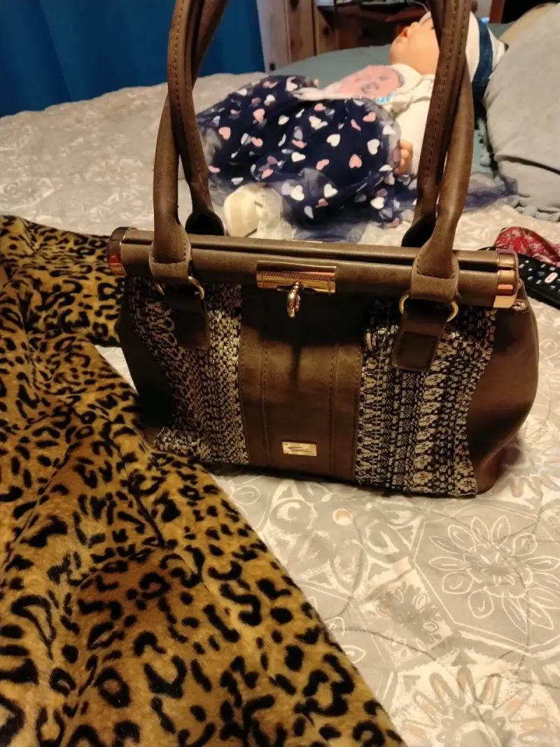 Abrigo de Leopardo para Mujer en Buen Estado - 4