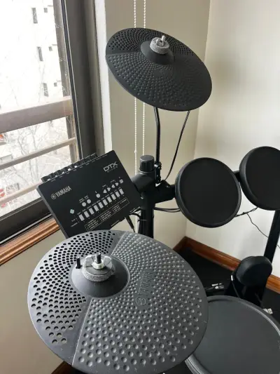 Batería Electrónica Yamaha Dtx452k Negro - miniatura 5