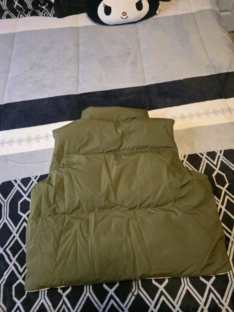 Chaqueta acolchada verde - 3