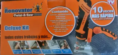 Herramienta multifunción Renovator Twist-A-Saw Deluxe Kit - miniatura 6