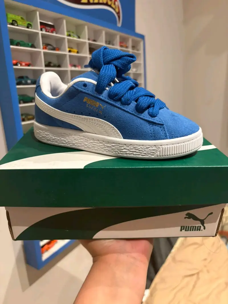 Zapatillas Puma Suede Azul para Niños