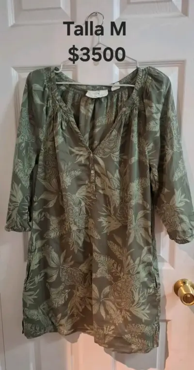 Polera de algodón negra Singolare talla M - miniatura 1
