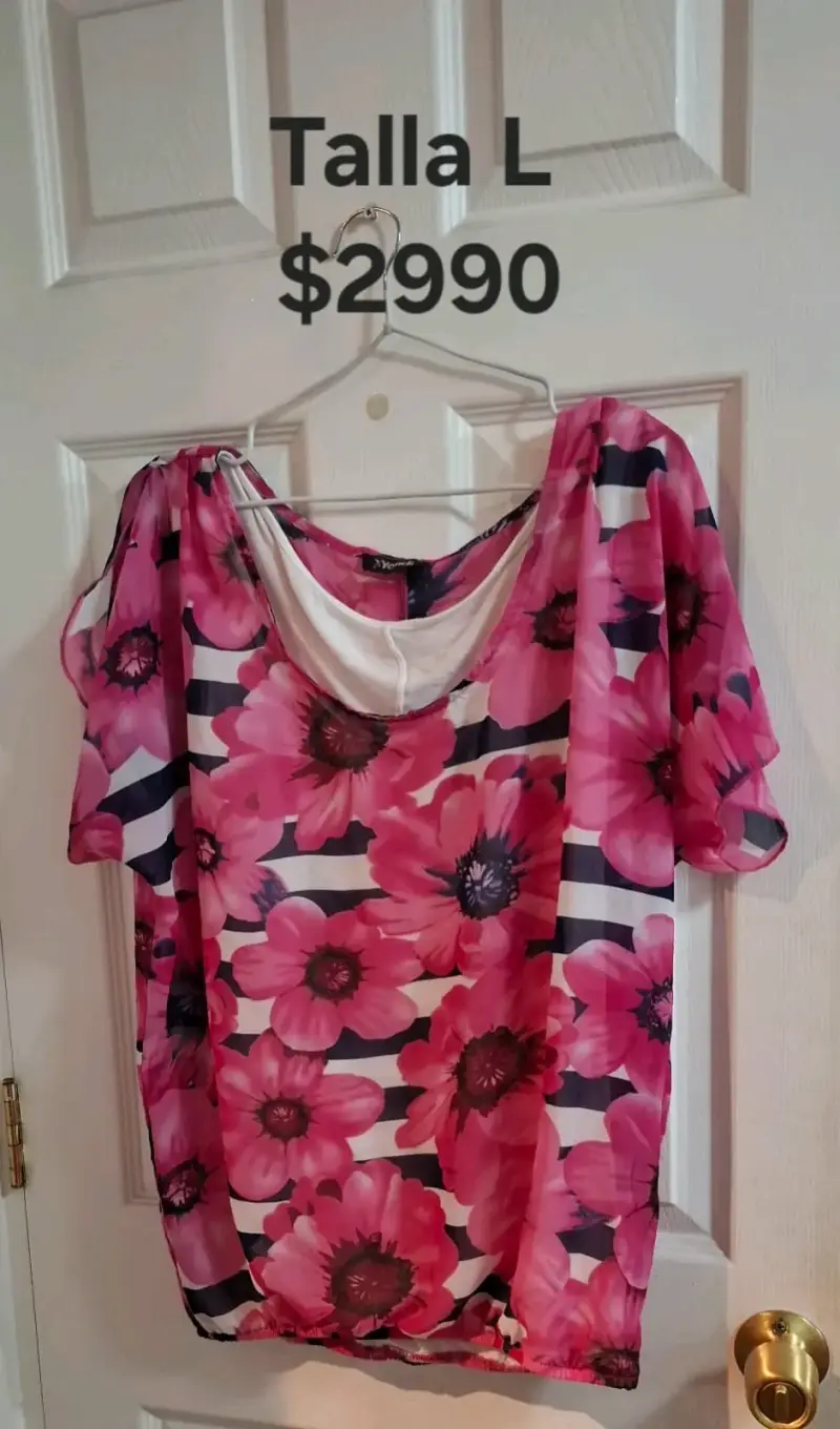 Polera de algodón negra Singolare talla M - 3