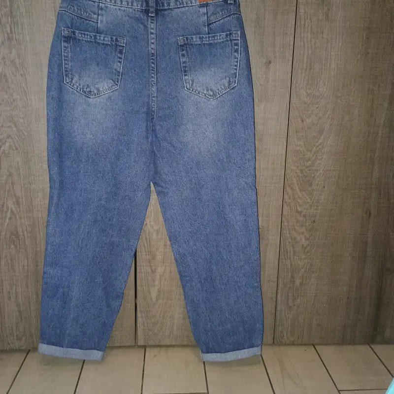 Jeans slouchy desgastados para mujer - 2