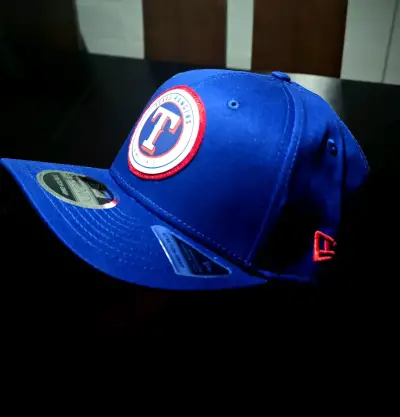 Gorra azul Texas Rangers New Era - miniatura 2