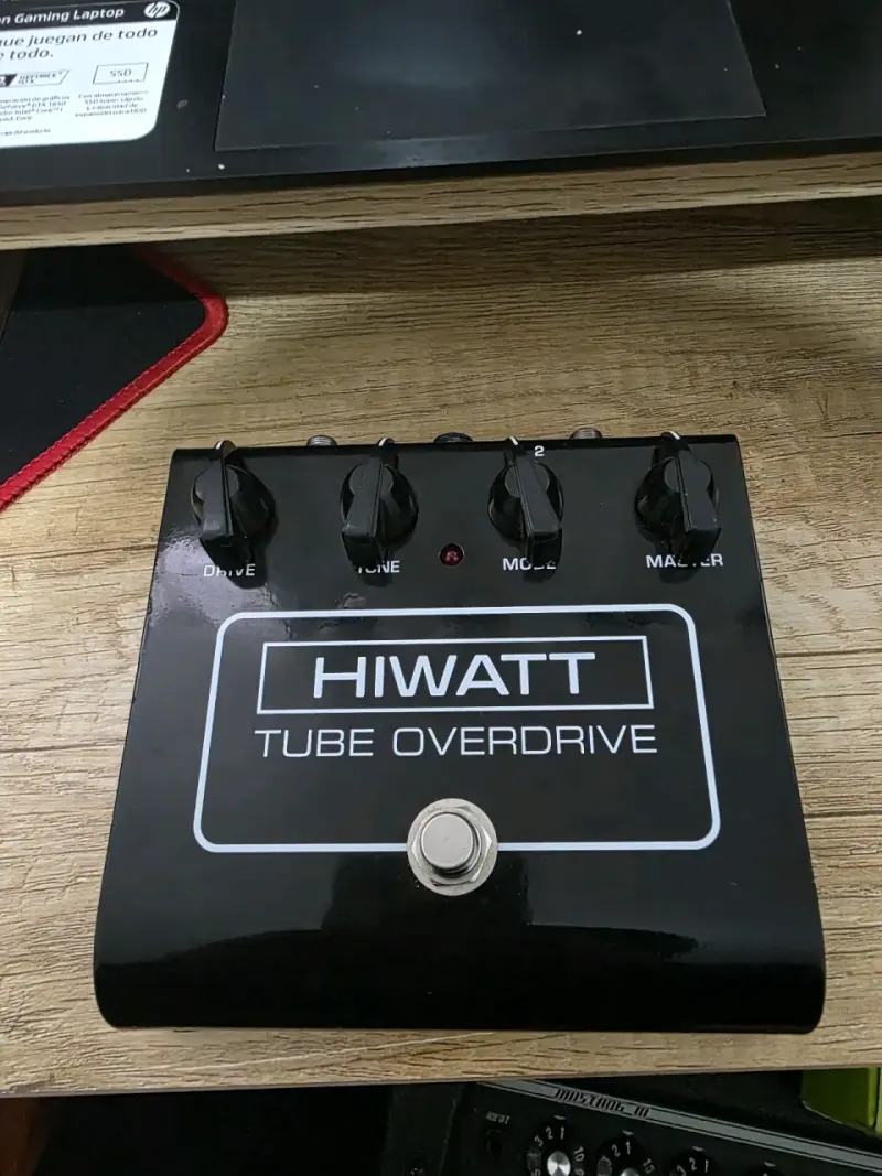 Pedal Tube Overdrive Hiwatt para Guitarra