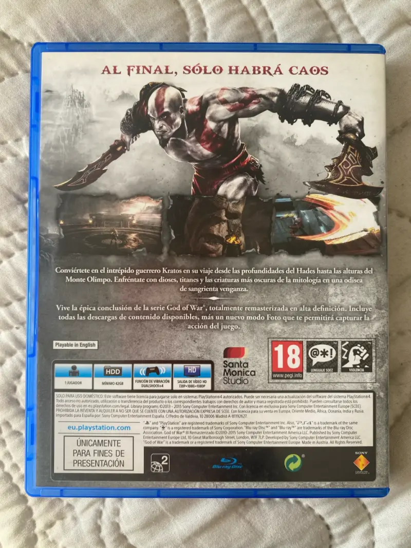 God of War III Remasterizado para PS4 - 2