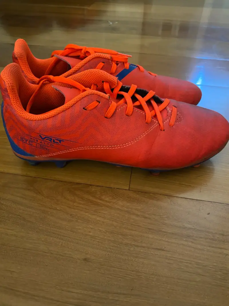 Zapatillas de fútbol Kipsta  Jr FG 23 naranj - 1