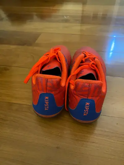 Zapatillas de fútbol Kipsta  Jr FG 23 naranj - miniatura 2