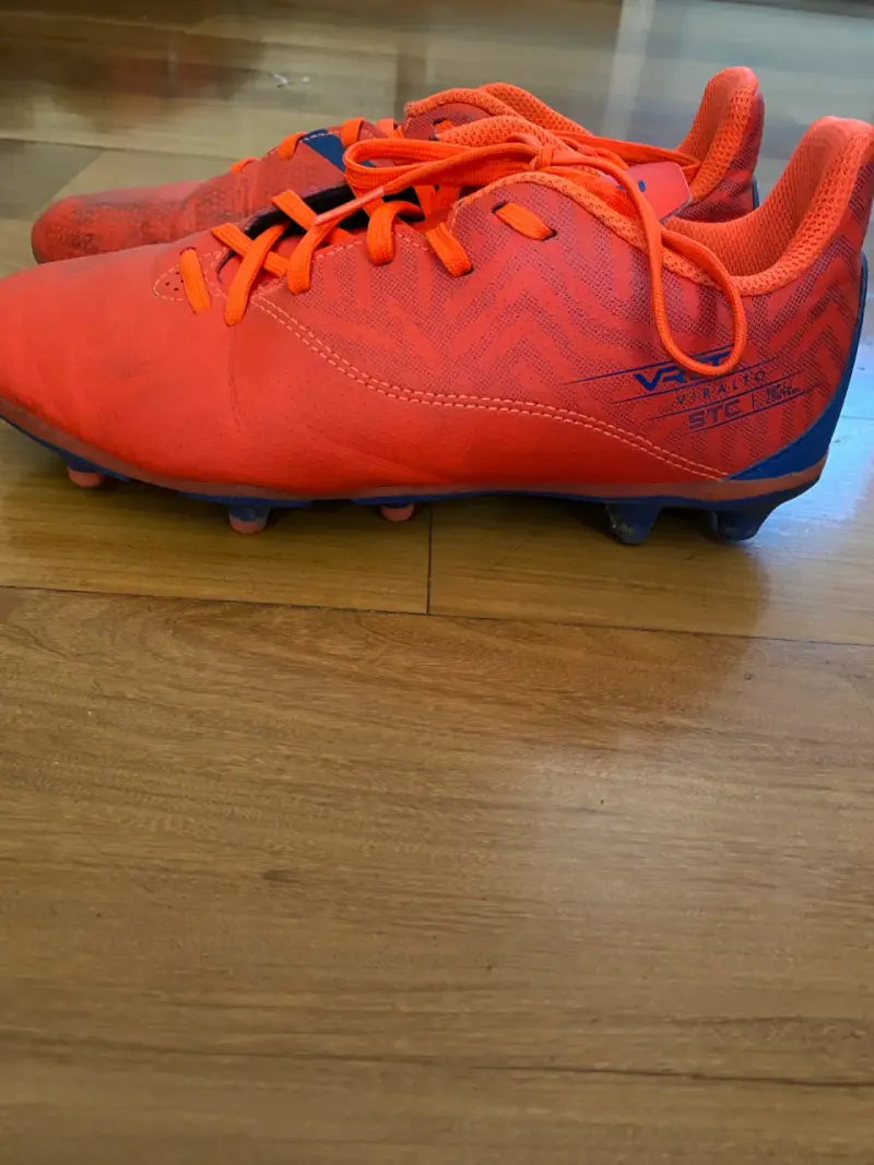 Zapatillas de fútbol Kipsta  Jr FG 23 naranj - 3