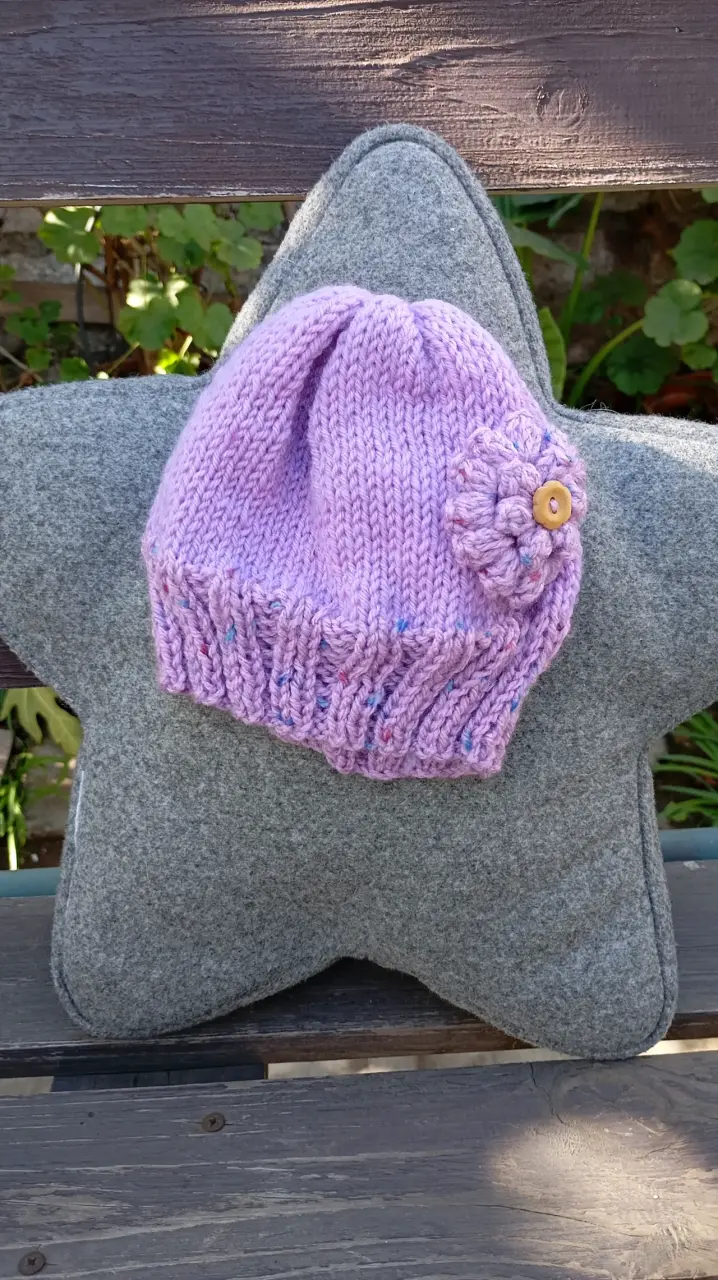 Gorros tejidos para bebé en varios colores - 2