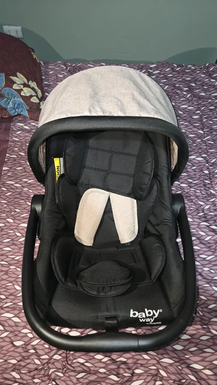 Silla de Auto para Bebé Baby Way Negra - 2