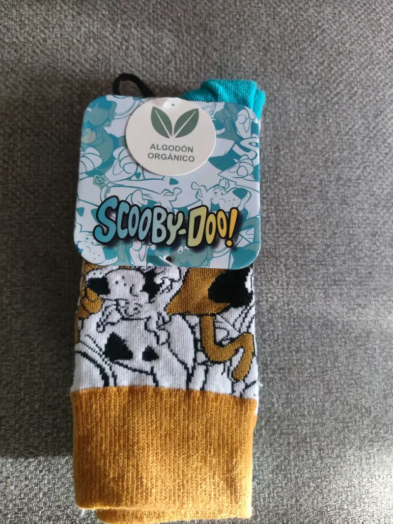 Calcetines Scooby-Doo de algodón orgánico