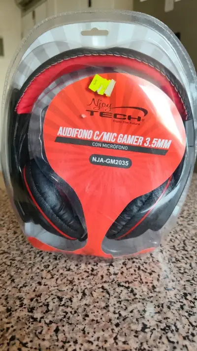 Audífonos Gamer Njoy Tech con Micrófono - miniatura 1