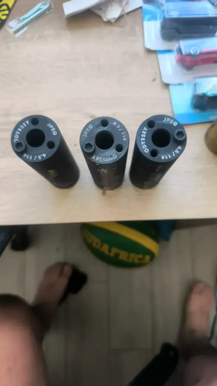 Set de tres pegs Odyssey para BMX - 3