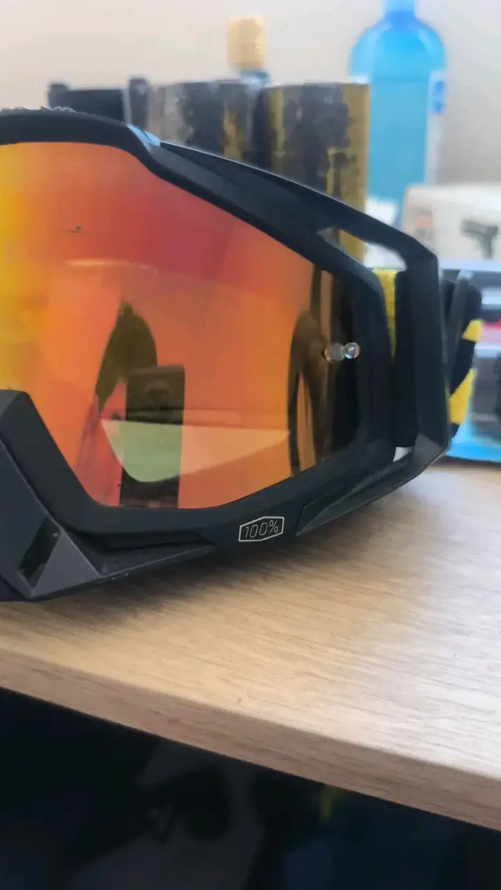 Gafas de motocross 100% con lente espejo - 2