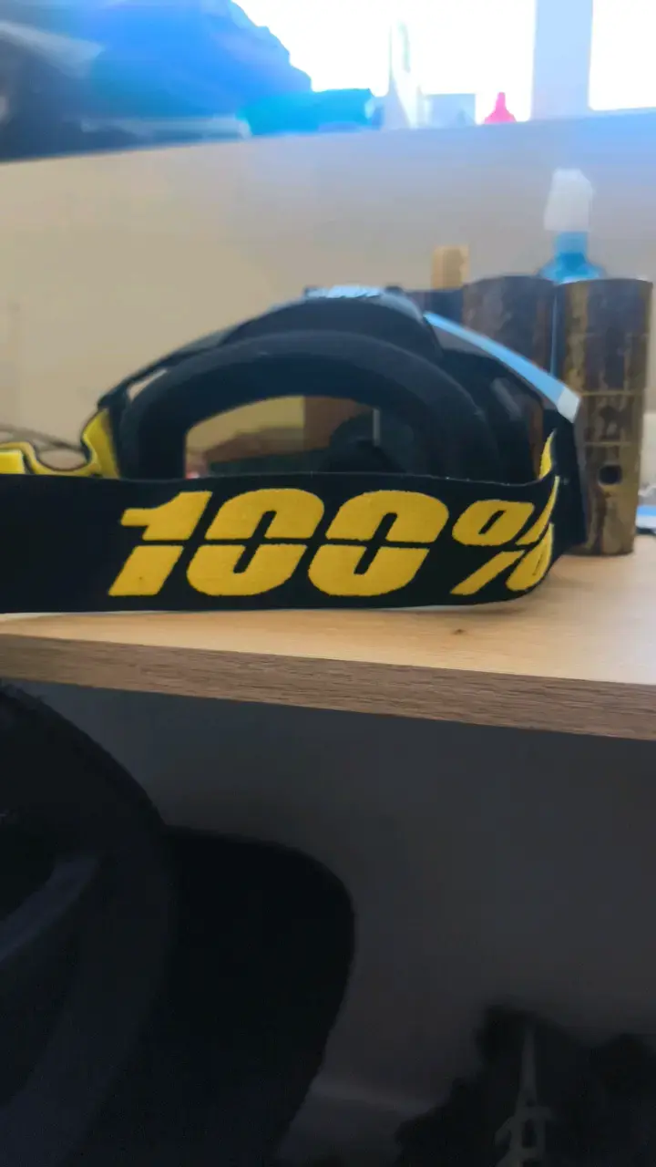 Gafas de motocross 100% con lente espejo - 3