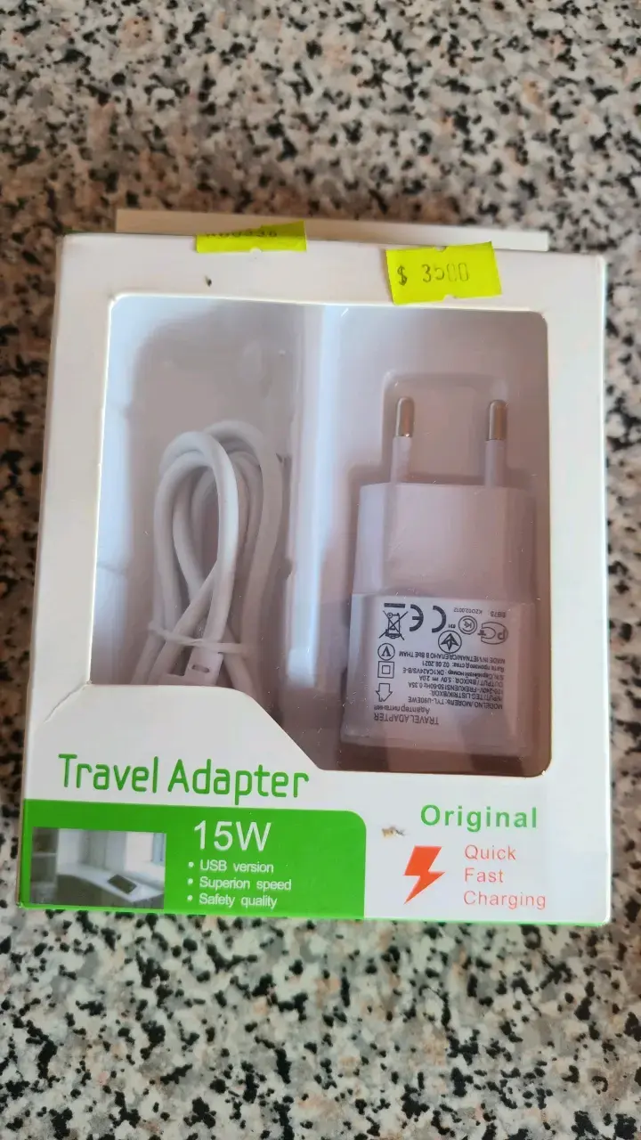 Adaptador de Viaje 15W Carga Rápida - 1