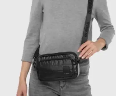 Bandolera negra Bubba con múltiples compartimentos - miniatura 4