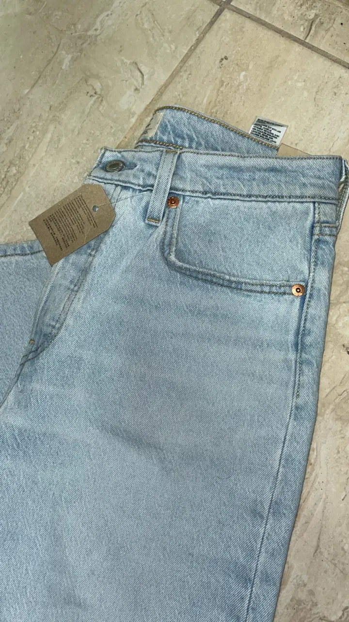 Con etiqueta! Jeans Levi's 501 Crop azul claro - 2