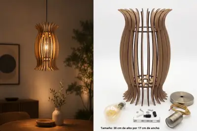 Lámpara colgante moderna - miniatura 5
