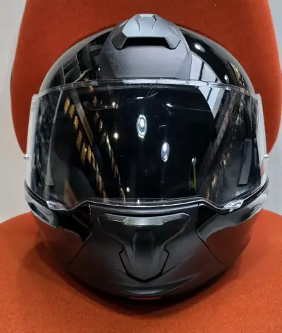 Cascomoto BMW System 7 negro con visor - miniatura 1
