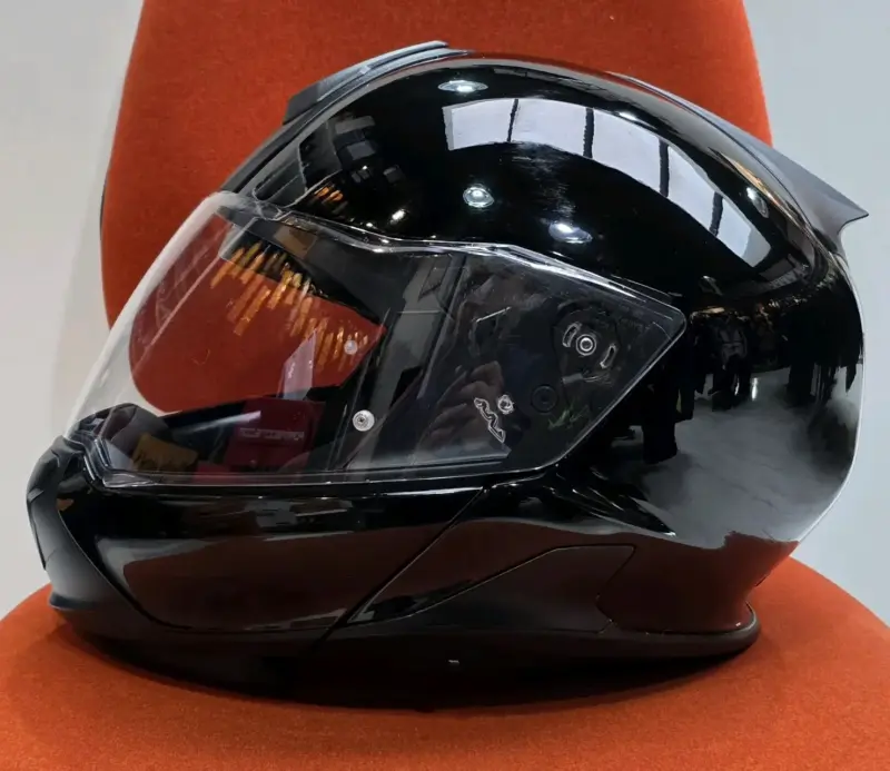 Cascomoto BMW System 7 negro con visor - 2