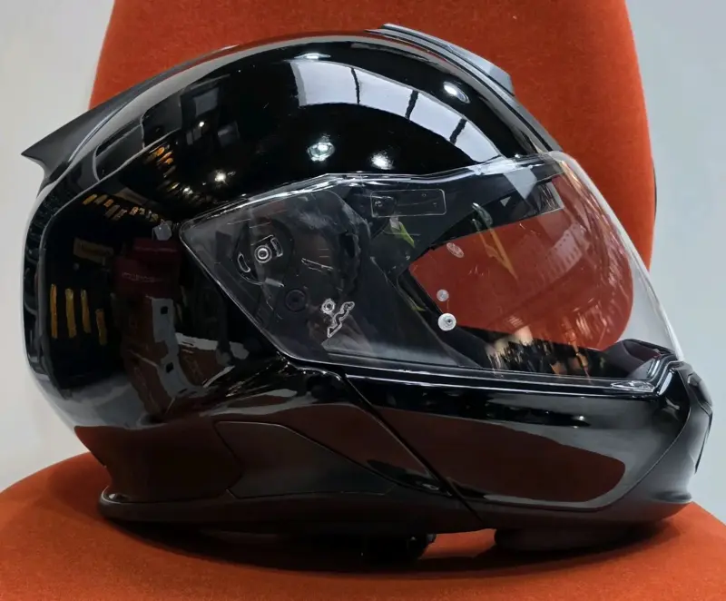 Cascomoto BMW System 7 negro con visor - 4