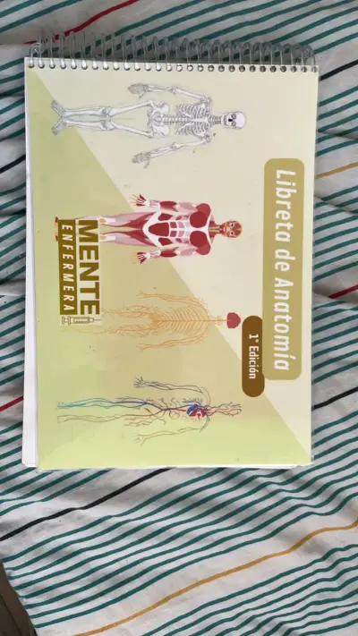 Libreta de Anatomía Mente Enfermera 1ª Edición - miniatura 1