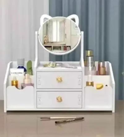 Organizador de Maquillaje con Espejo y Cajones - miniatura 3