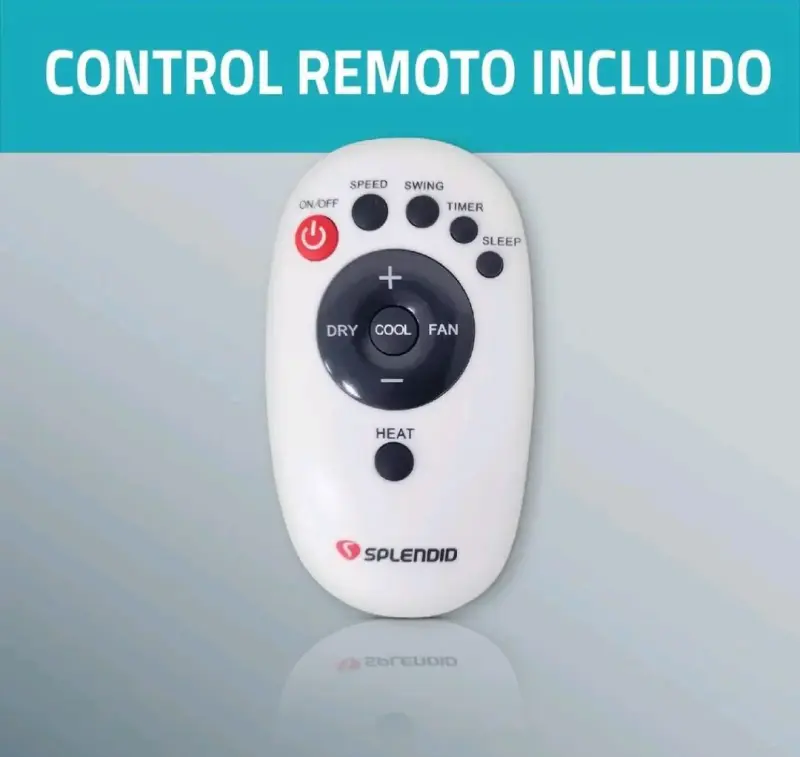 Aire acondicionado portátil Splendid 12.000 BTU - 5