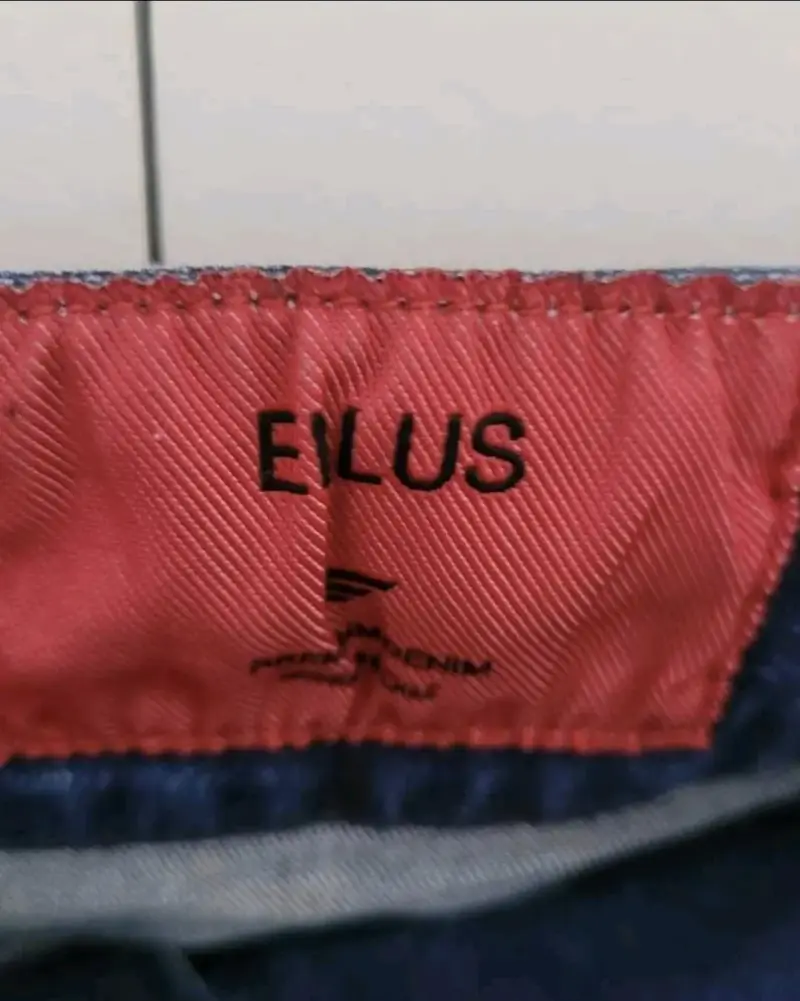Shorts de mezclilla azul para mujer Ellus - 3