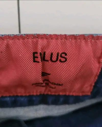 Shorts de mezclilla azul para mujer Ellus - miniatura 3