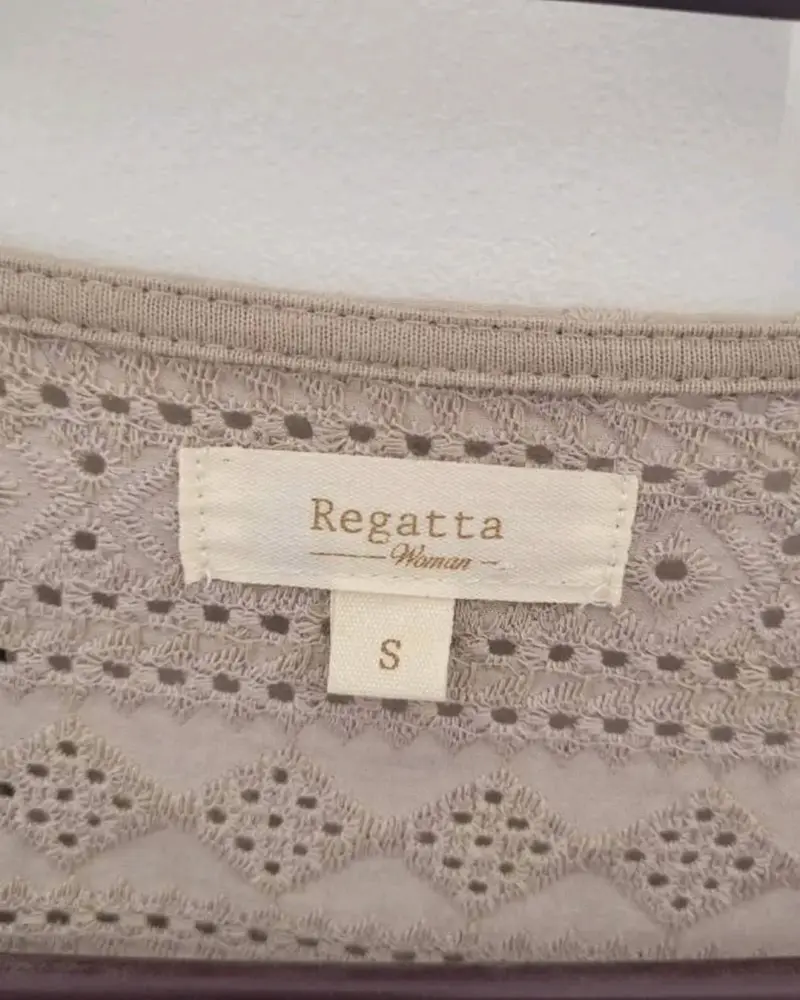 Cardigan beige de mujer Regatta con encaje - 3