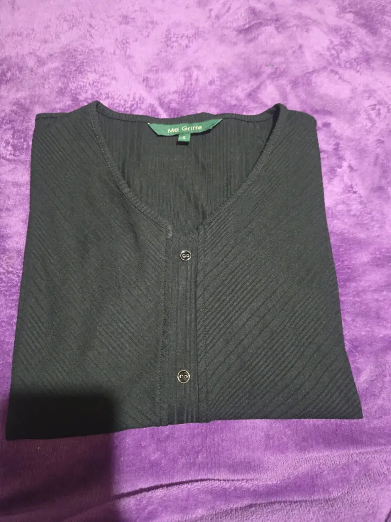 Cardigan negro de mujer Ma Griffe - 1