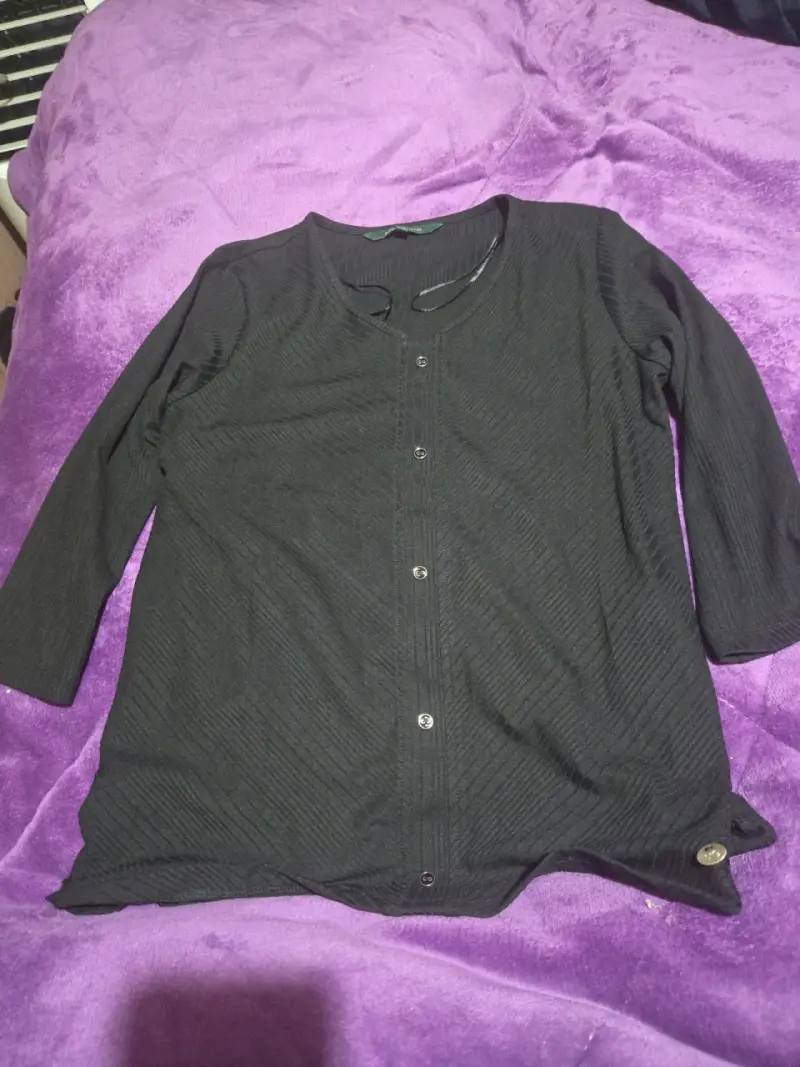 Cardigan negro de mujer Ma Griffe - 2