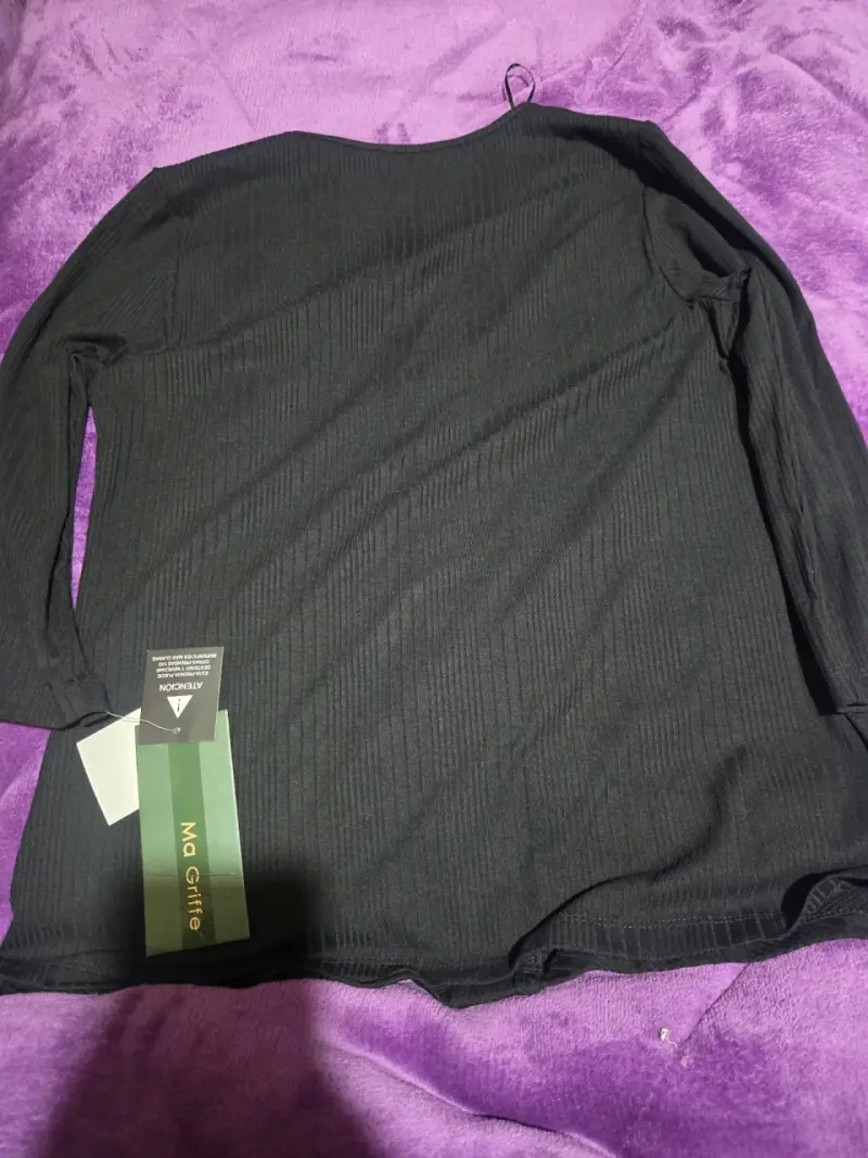 Cardigan negro de mujer Ma Griffe - 5