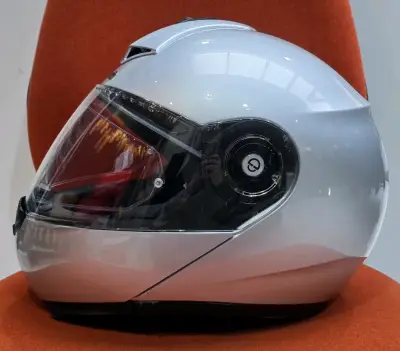 Casco de moto Schuberth C3Pro plateado - miniatura 2