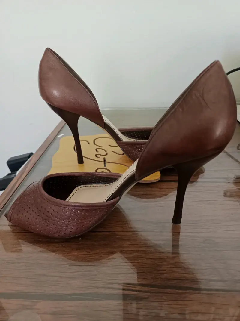 Zapatos de tacón alto Via Uno marrones - 2