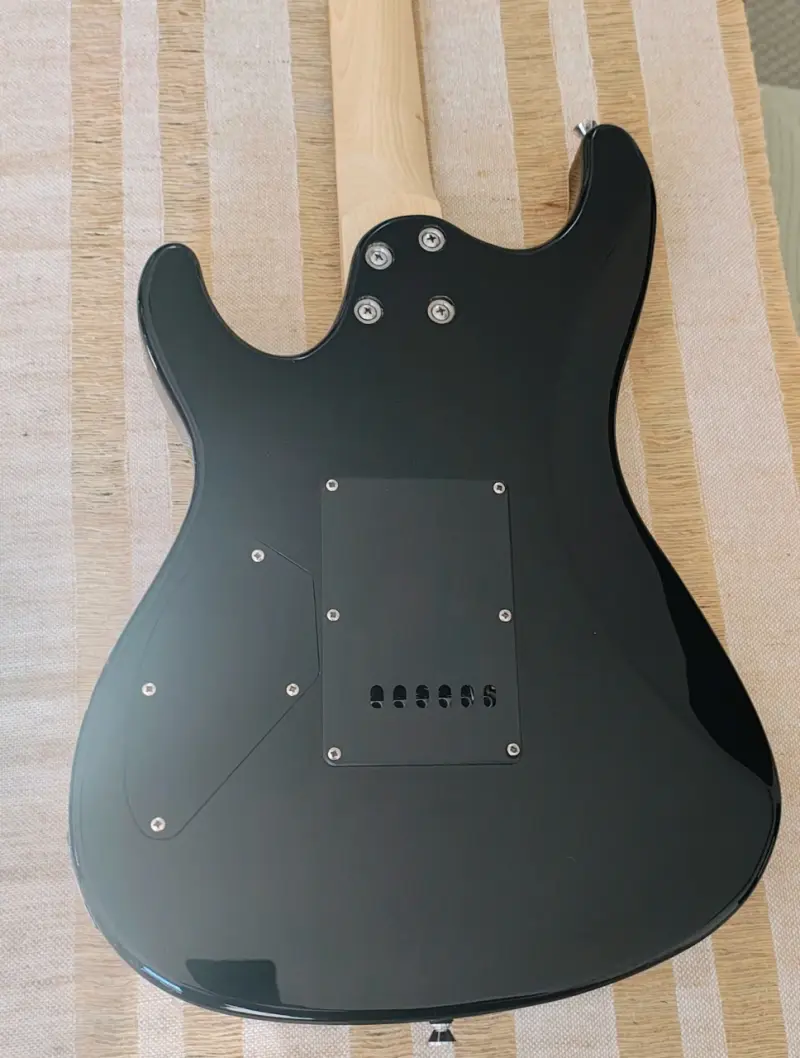 Guitarra eléctrica Freeman azul degradado - 6