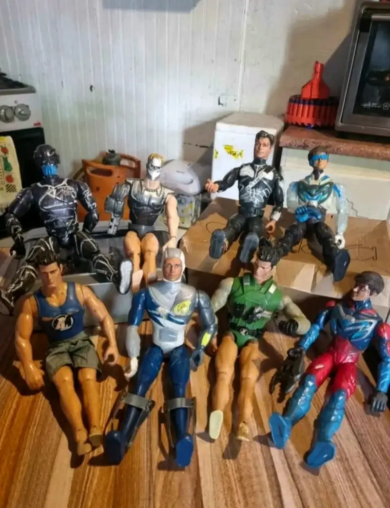 Lote de figuras de acción
