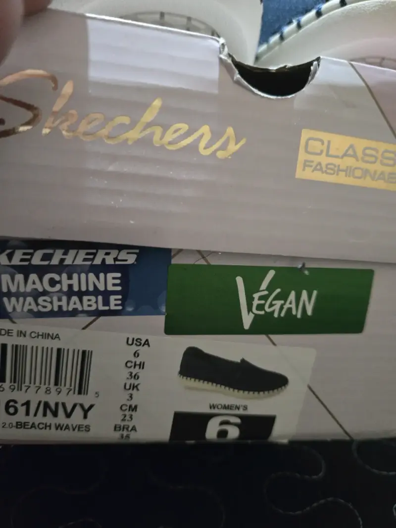 Zapatillas Skechers Mujer Azul Veganas - 2
