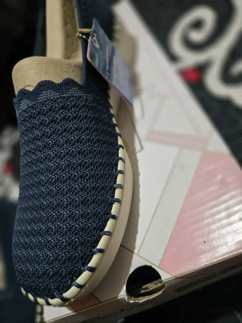 Zapatillas Skechers Mujer Azul Veganas - 3